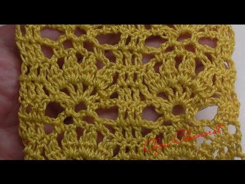 Видео: Ажурный узор крючком . Летняя кофта. Openwork pattern crochet. Summer jacket.