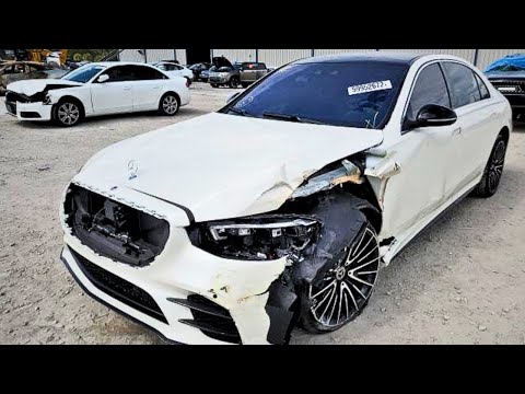 Видео: Mercedes S580 после угона | Инспекция на аукионе