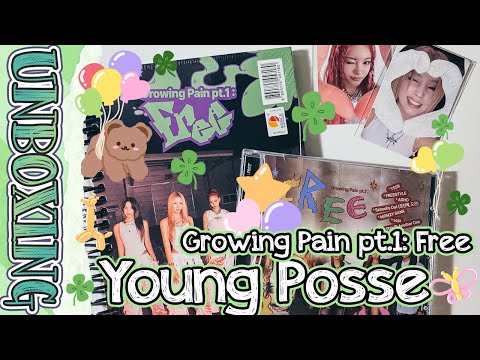 Видео: ~ Young Posse - Growing Pain pt.1: Free | Распаковка 🍀 ~
