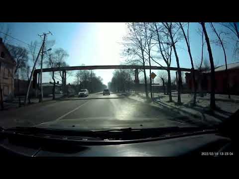 Видео: Уссурийск, улица Ленинградская, февраль 2022 г.