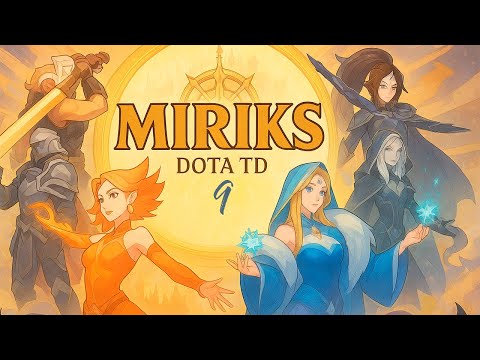 Видео: DOTA TD - 9 карта и 3 Инвокера Completed!