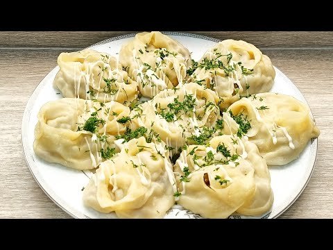 Видео: Самые Сочные Манты. Все хотят попробовать.