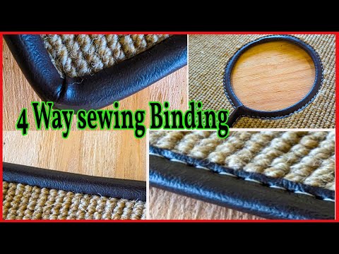 Видео: Советы и рекомендации: 4 разных способа сшивания обивки – автообивка