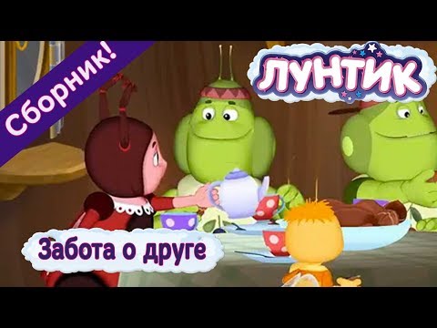Видео: Лунтик - 🌸 Забота о друге🌸 Сборник 2017 года