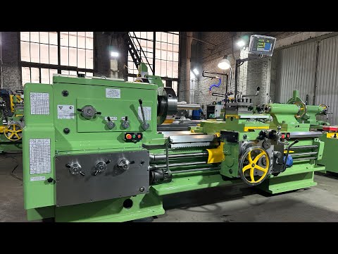 Видео: Токарный станок 1М63Н РМЦ 1500мм.