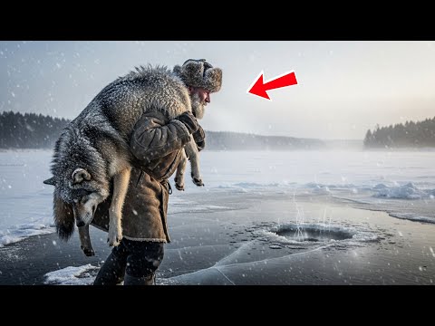 Видео: Он спас полуживого волка изо льда… И узнал закон таёжной чести