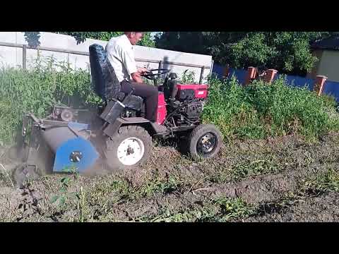Видео: Козак Полтавський з мульчером по картошці