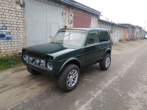 Видео: Нива 3д Зелёный металлик