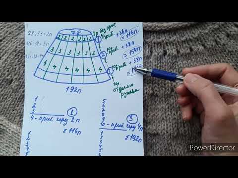 Видео: Круглая кокетка спицами. Принцип расчёта. Вы сможете связать любое изделие!👌