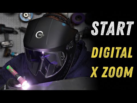 Видео: START DIGITAL X ZOOM, маска сварщика с увеличенным обзором.