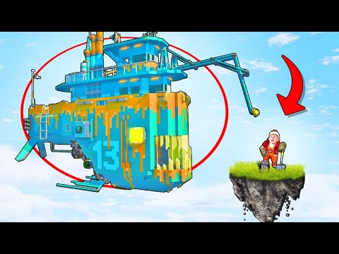 Видео: ОНО ЛЕТАЕТ? ЭТО ОГРОМНАЯ РЫБА!!! САМЫЕ КРАСИВЫЕ ПОСТРОЙКИ В SCRAP MECHANIC