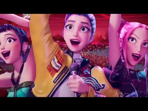 Видео: Что, если бы охотники на демонов из KPop появились в отеле «Хазбин»?