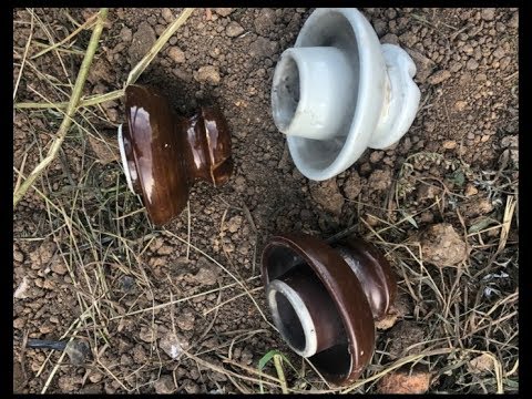 Видео: Insulator Hunting #6 / Поиски артефактов электротехники