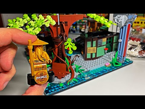 Видео: 10 ЛЕТ НИНДЗЯГО / ЗОЛОТАЯ ФИГУРКА МАСТЕРА ВУ 71741 (Часть 3) Лего / Lego