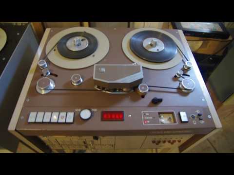 Видео: МЭЗ-109 стерео (MEZ-109 reel-to-reel tape recorder. Made in USSR)