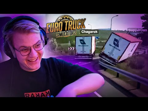 Видео: Вованыч объявил охоту на Чагарка в Латвии | Euro Truck Simulator 2 | Нарезка стрима ФУГА TV