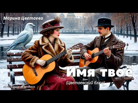 Видео: Марина Цветаева | Имя твое | Цветаевский блюз | AI Synthesis