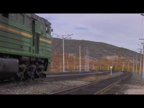 Видео: 3ТЭ10У-0067 & 3ТЭ10М-1412 + 2ТЭ10М-2227. Перевал Мурурин