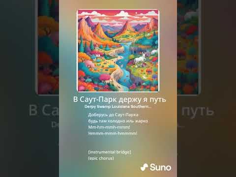 Видео: В Саут Парк держу я путь (Russian South Park Theme by SUNO AI)