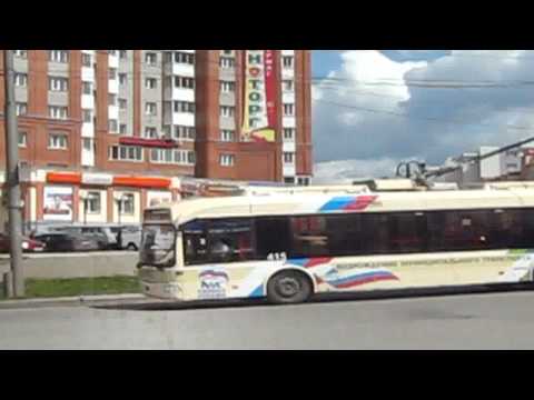 Видео: Томский электротранспорт: Tram and Trolleybus mix