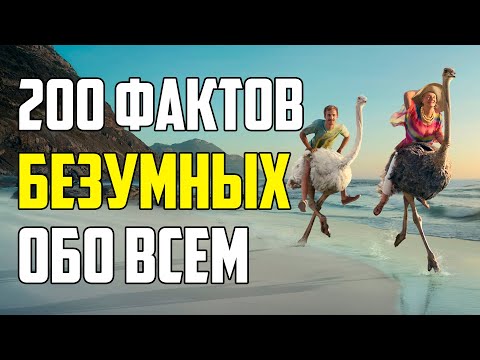 Видео: 200 БЕЗУМНЫХ И ИНТЕРЕСНЫХ ФАКТОВ, КОТОРЫЕ ВАС УДИВЯТ