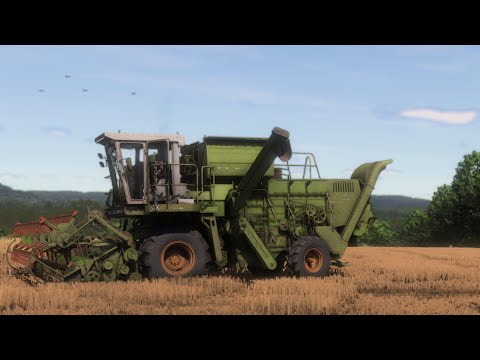 Видео: 4К‼️ FS25 / Koshmak / Timelapse / Молотимо пшеницю