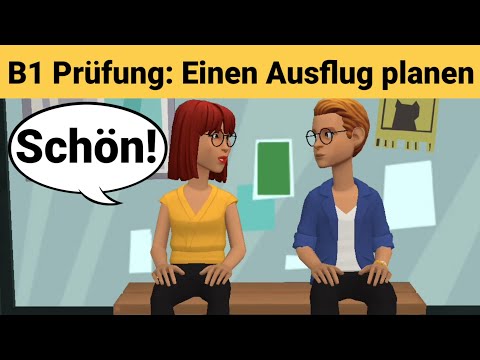 Видео: Устный экзамен по немецкому языку B1 | Планируйте что-нибудь вместе/диалог | разговор Часть 3