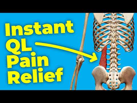 Видео: Быстро расслабьте напряженные мышцы спины! (Облегчение боли в спине)