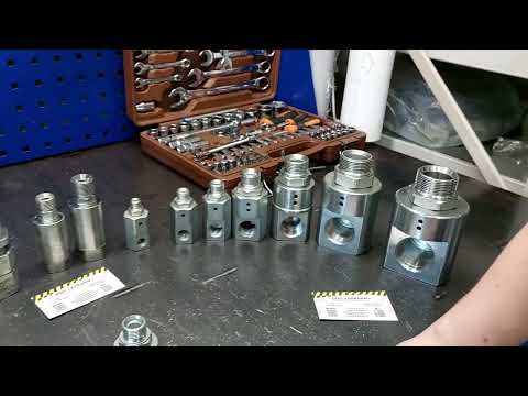 Видео: Гидравлические полноповоротные соединения высокого давления (Вертлюги). Типы и характеристики