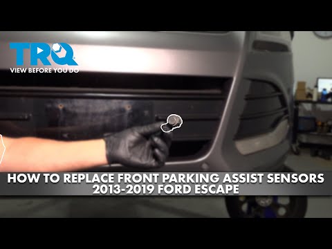 Видео: Как заменить передние датчики парктроника Ford Escape 2013-2019