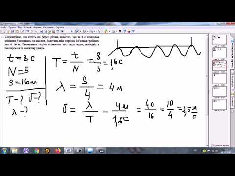 Видео: Механічні та електромагнітні хвилі. Підготовка до КР