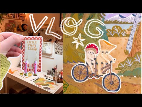 Видео: организация моей студии ✿ видеоблог студии художника