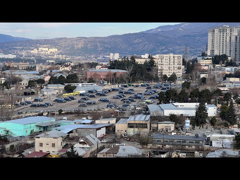 Видео: Тбилиси. Глдани- Диди Дигоми, а затем в сторону центра по набережной. Как можно сэкономить время