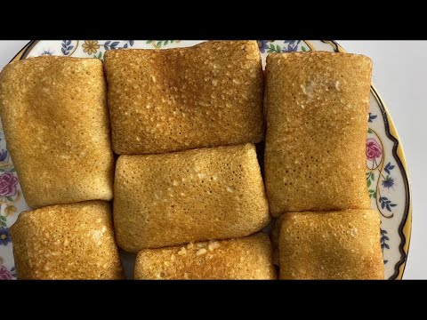 Видео: Блинчики с начинкой из тунца. Crepes with Tuna Filling.