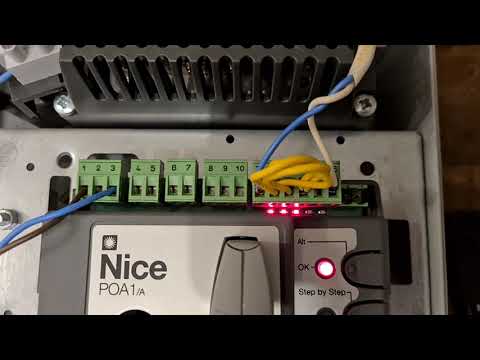 Видео: Программирование входа AUX блока управления POA1/A