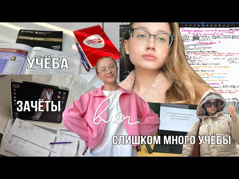 Видео: Vlog: неделя из жизни студента-медика | много уборки и a lot of studying