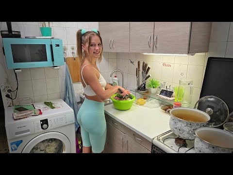 Видео: Будни не на даче. Готовлю окрошку