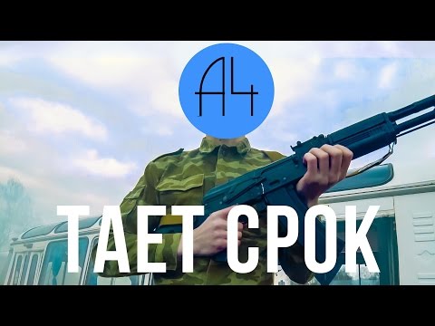 Видео: А4 - Тает Срок (Пародия Грибы - Тает Лёд)