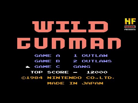 Видео: Wild Gunman. Gang Mode. NES [No Damage Walkthrough (10 Waves) / Прохождение без урона (10 Волн)]