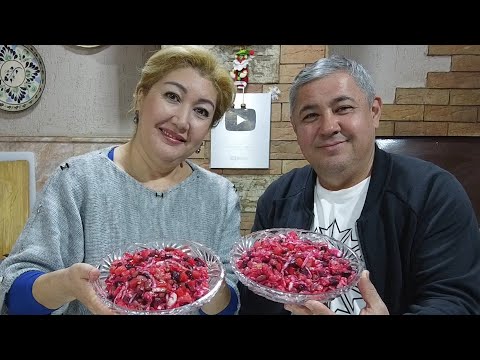 Видео: Салат🥗 ВИНЕГРЕТ! Очень вкусно и быстро! Как мы его готовим дома.