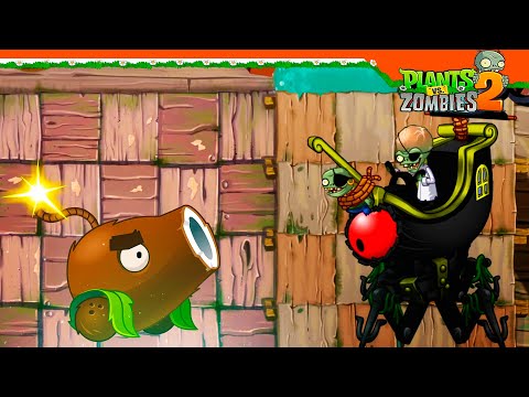 Видео: 😈 НОВЫЙ ЗОМБОСС В ПИРАТСКИХ МОРЯХ 2.0 ХАРД 💣 Plants vs Zombies 2 Растения против зомби 2 Прохождение