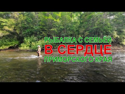 Видео: Рыбалка с семьёй в центре Приморского края, на реке Малиновка 2025 #горнаярыбалка #хариус