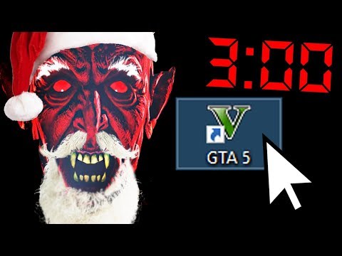 Видео: Никогда не запускайте GTA 5 в 3 часа ночи 1 Января, иначе... (Новогодняя судная ночь)