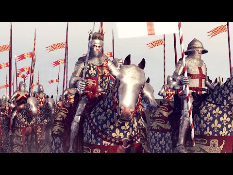 Видео: 6000 Шотландцев VS 7000 Рыцарей Англии | Cinematic Battle
