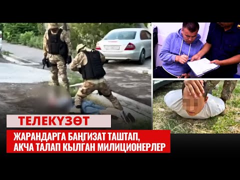 Видео: Тартип сакчыларына баш бербей, чуу көтөргөн бейбаштардын окуялары