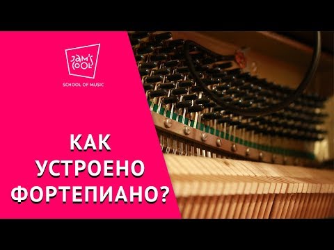 Видео: Как устроено фортепиано? 🎹 ⚙