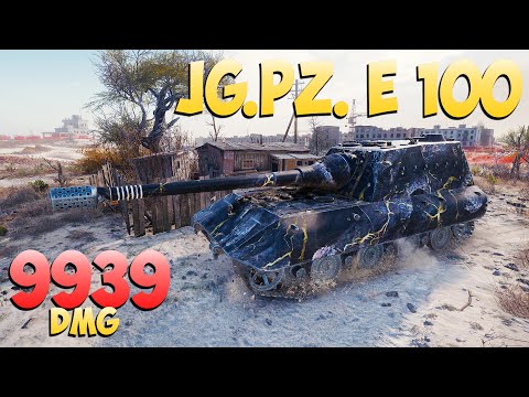 Видео: Jg.Pz. E 100 - 4 Kills 9.9K DMG - Королевский! - Мир Танков