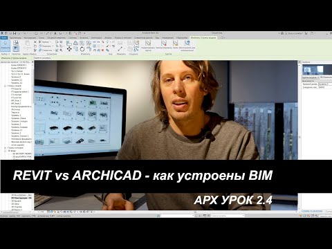 Видео: Revit vs Archicad - как проектировать в BIM