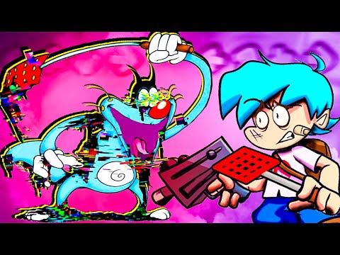 Видео: Толстый ГЛИТЧ ВИРУС ОГГИ против ПИББИ Friday Night Funkin vs Oggy pibby