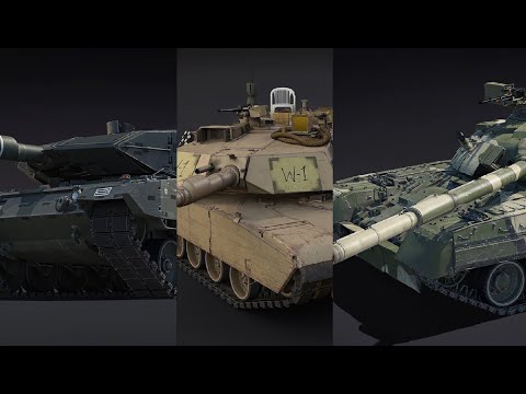 Видео: War Thunder - Лучший премиумный танк? M1A1 Click-bait, leopard 2A4M, Т80У-Е1.